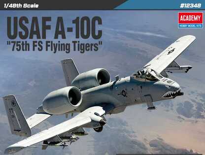 Kit modello aereo 12348 - USAF A-10C "75th FS Flying Tigers" (1:48)