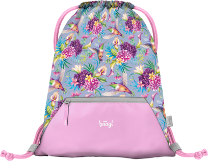 BAAGL Borsa con scomparto con zip Colibrì