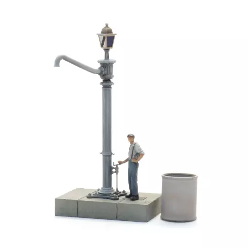 Grue hydraulique PLM M-12 + 1 figurine - Artitec 387.590 - HO 1/87