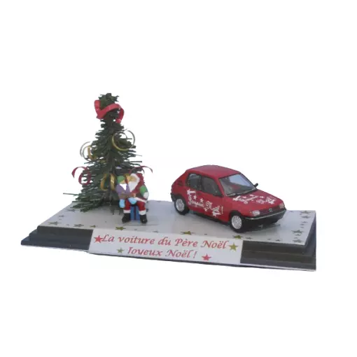 Peugeot 205 "Auto di Babbo Natale" - SAI 1300 - HO 1/87