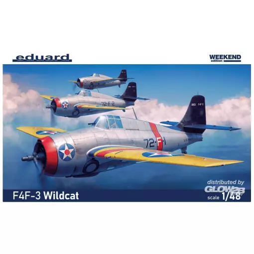 Avion F4F-3 Wildcat - Eduard Plastic Kits 84193 - 1/48