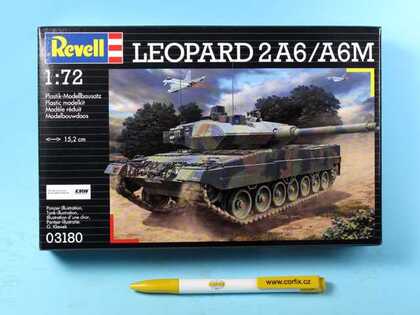 Plastic ModelKit militare 03180 - "Leopard" 2 A6M (1:72)