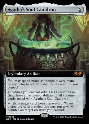 Agatha's Soul Cauldron Wilds of Eldraine Foil