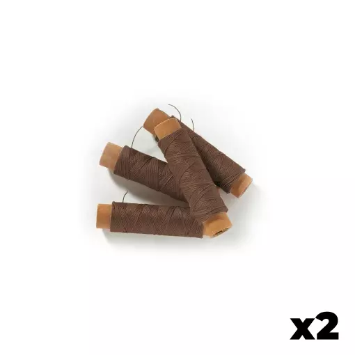 Fil de coton brun 0,15x25m - Occre 17031