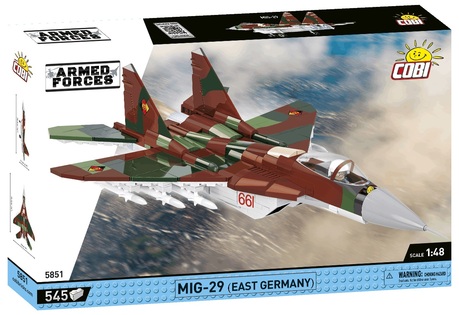 Cobi Forze Armate MIG-29 Germania dell'Est, 1:48, 590 CV