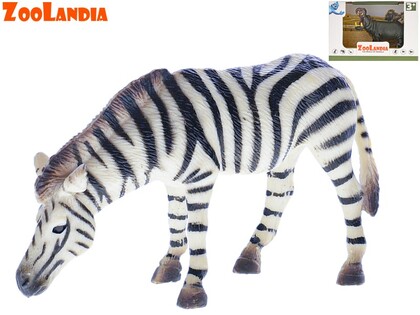 Zoolandia zebra/ippopotamo 9,5-12cm in scatola assortita