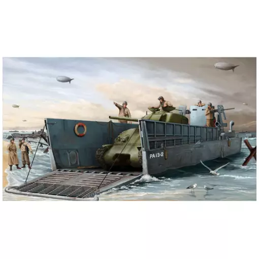 Mezzo da sbarco - Marina degli Stati Uniti - Seconda guerra mondiale - Trumpeter 00347 - 1/35