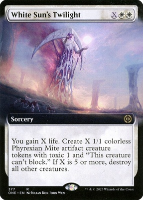 White Sun's Twilight Phyrexia: All Will Be One