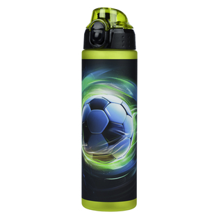 Bottiglia per bevande in tritan BAAGL Football, 700 ml