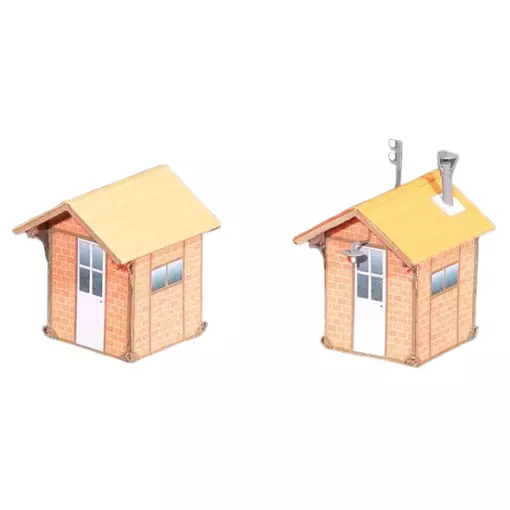 Guérite fer/briques - Régions et Compagnies VOI001 - HO 1/87