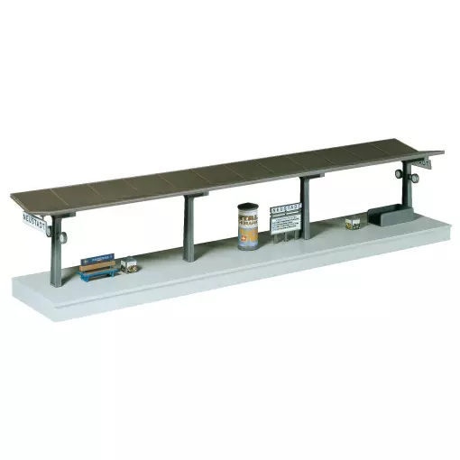 Piattaforma - FALLER 120201 - HO 1/87 - EP I - 375 x 76 x 74 mm - Facile da montare