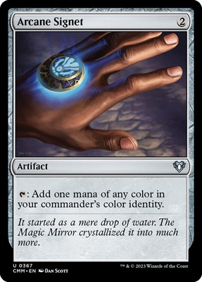 Arcane Signet Commander Masters      Foil