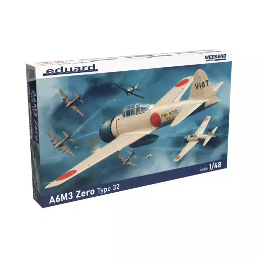Caccia navali giapponesi - A6M3 Zero Tipo 32 - Eduard Plastic Kits 84191 - 1/48