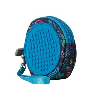 PIXIE CREW Borsa a cerchio, blu, Magia a spirale, 50 pixel