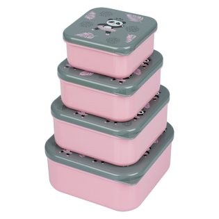 BAAGL Scatola per pranzo 4 in 1 Panda