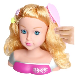 Testina pettinatrice con accessori 22 cm