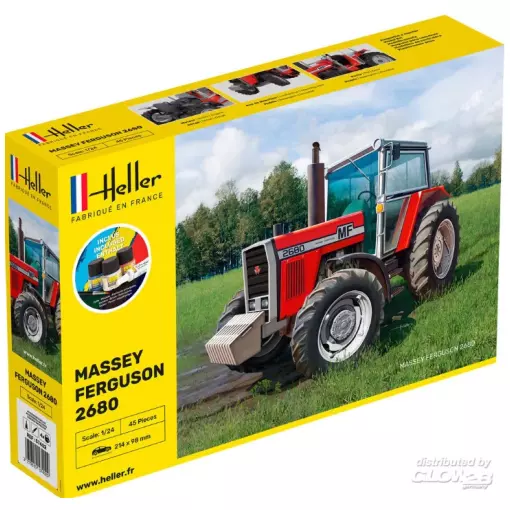 Massey Ferguson 2680 - HELLER 57402 - 1/24