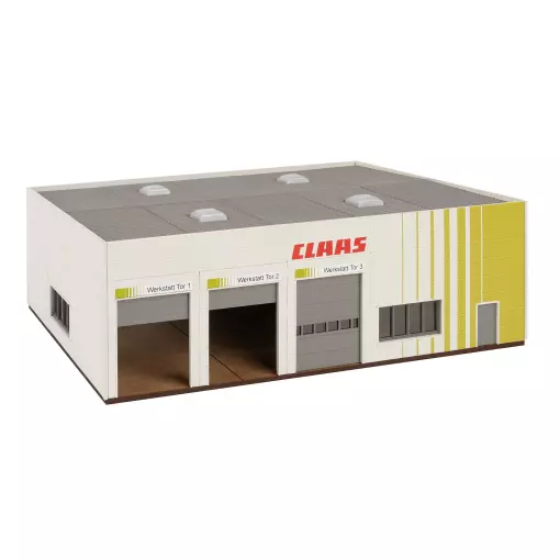 Atelier de machines agricoles CLAAS - Faller 130121 - HO 1/87 - EP VI - 252 x 152 x 85 mm