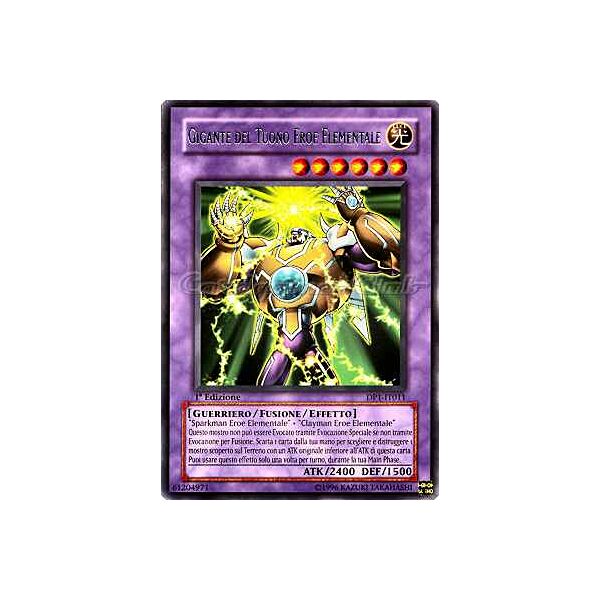 DP1-IT011 Gigante del Tuono Eroe Elementale rara 1a Edizione (IT)  -GOOD-
