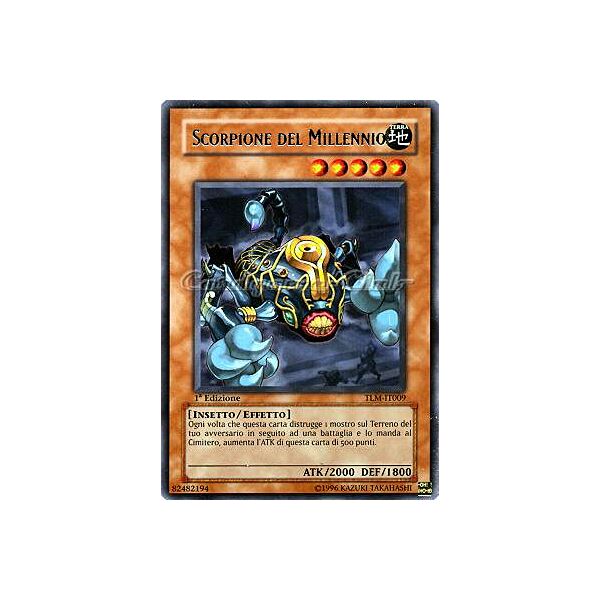 TLM-IT009 Scorpione del Millennio rara 1a Edizione (IT)  -PLAYED-