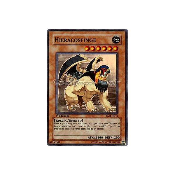 TLM-IT012 Hieracosfinge super rara 1a Edizione (IT) -GOOD-
