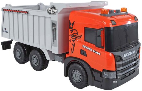 Camion ribaltabile Scania con suoni e luci