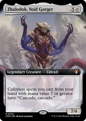 Zhulodok, Void Gorger Commander Masters Foil