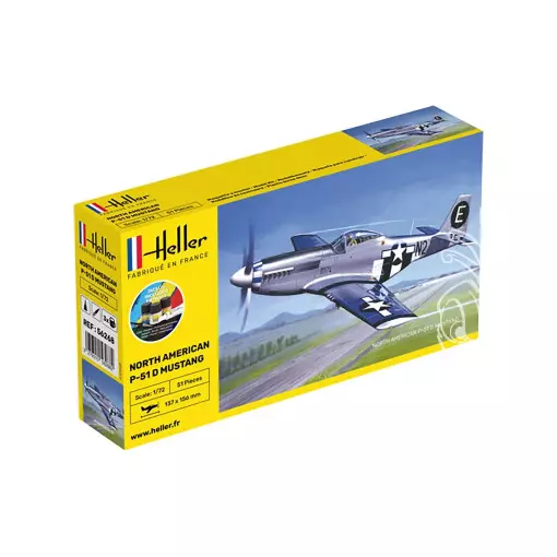 Velivoli da combattimento - P-51D Mustang - Heller 56268 - 1/72