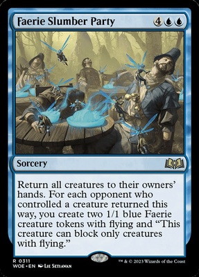 Faerie Slumber Party Wilds of Eldraine      Foil
