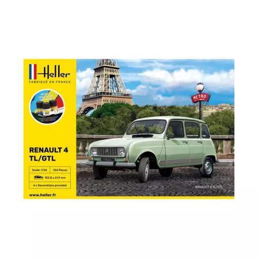 Kit di avviamento - Renault 4TL/GTL - Heller 56759 - 1/24