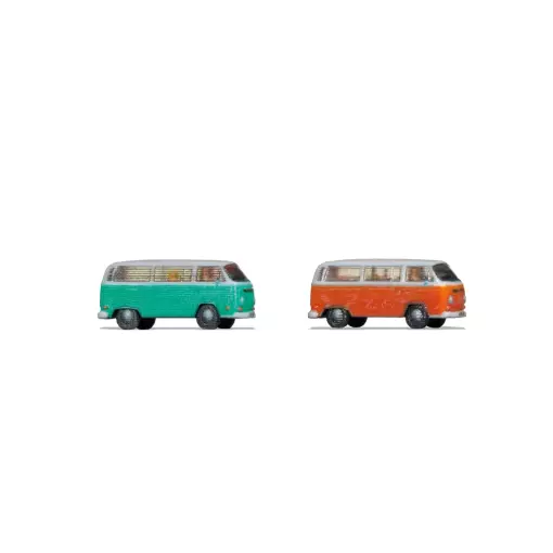 Lot de 2 Wolkswagen T2 Impression 3D - Noch 44604 - Z 1/220