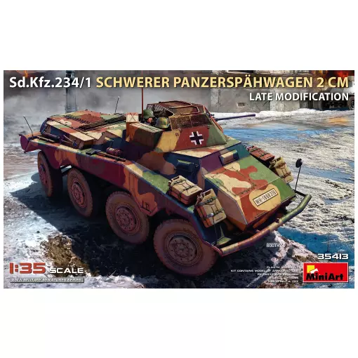 Sd.Kfz.234/1 Schwerer Panzerspähwagen - MINIART 550035413 - 1/35