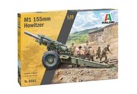 Model Kit militare 6581 - Obice M1 155mm (1:35)
