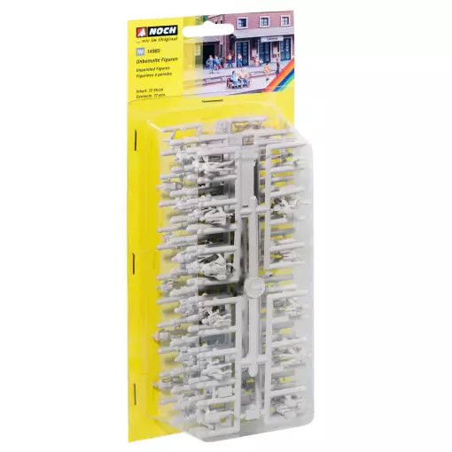 Figurines non peintes - Noch 14985 - HO 1/87