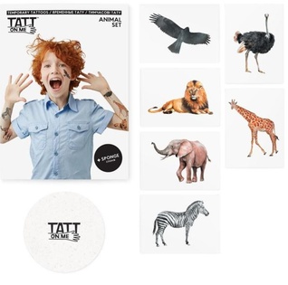 TATTonMe Tatuaggi per bambini Animali set