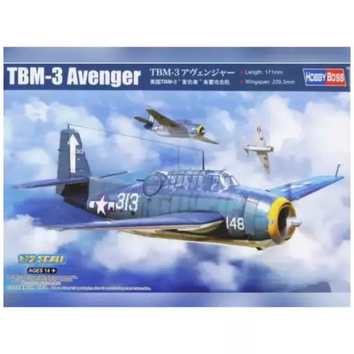 Avion TBM-3 Avenger - Hobby Boss 87274 - 1/72
