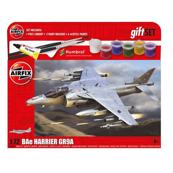 Airfix - 1:72 Hanging Gift Set Bae Harrier Gr.9aaf55300a