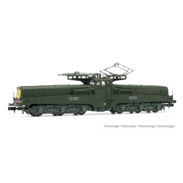 Arnold - Sncf Cc 14005 Green Livery 4 Lamps Iv Dcc S (12/22) *arn-hn2548s