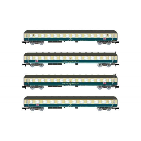 Arnold - Rct 4-unit Pack Coaches The Berliner (6/21) * - ARN-HN4297