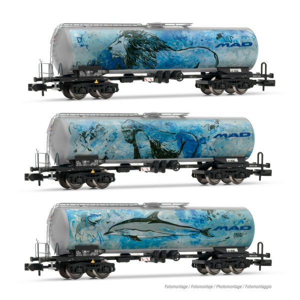 Arnold - 3-pack Tank Wagons Mad (12/22) *arn-hn6600