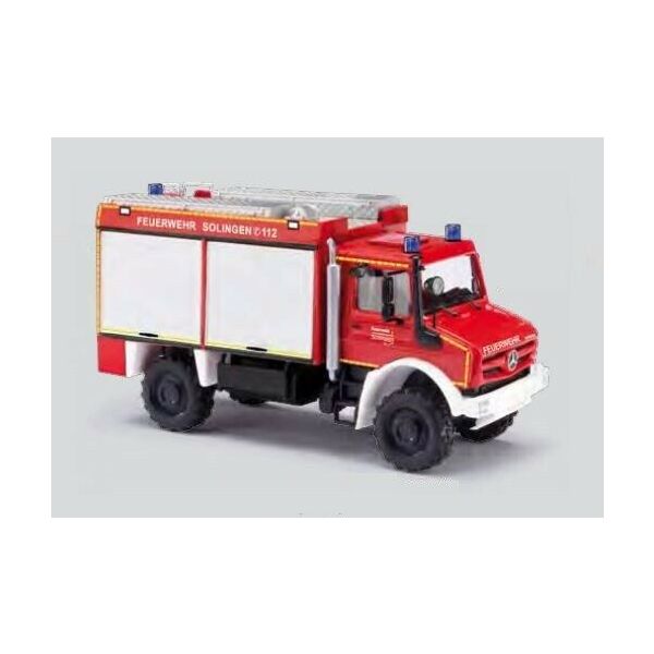 Busch - Mercedes-benz Unimog U 5023 Feuerwehr Solingen '14 (11/21) *ba51054