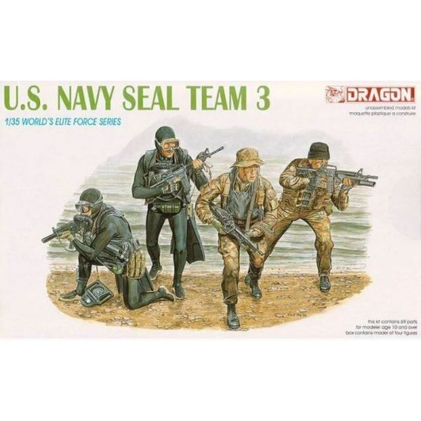 Dragon - 1/35 U.s. Navy Seals Team 3 - DRA3025