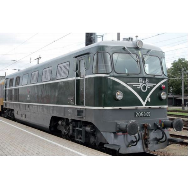Jagerndorfer - H0 Dc D-lok 2050.05 Grun Metall Sound (9/22) * - JC20502