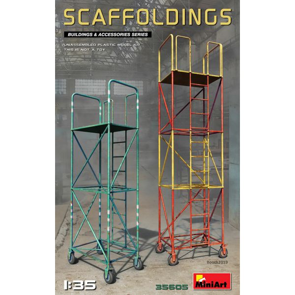 Miniart - Scaffoldings 1:35 (3/20) * - MIN35605