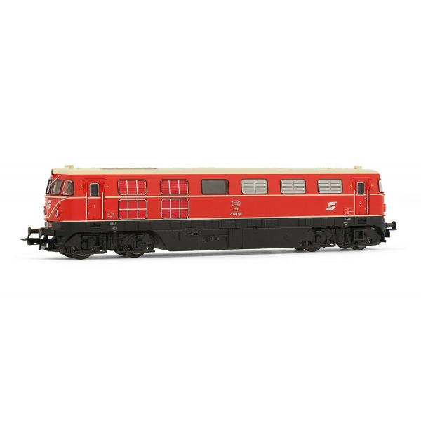 Rivarossi - Diesel Loc Cl 2050 Vermillion Obb Iv-v Dcc-s. (12/21) * - RIV-HR2816S