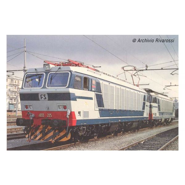 Rivarossi - Fs 2-units Pack E-locs E.633 200 S Blue/grey Iv-v (12/21) * - RIV-HR2875