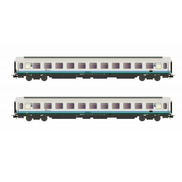 Rivarossi - Fs 2-unit Set Passenger Coaches Z Cl Vi - RIV-HR4286