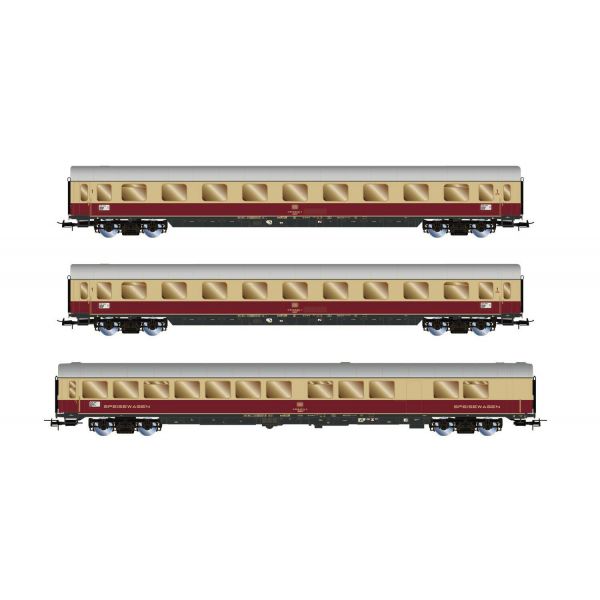 Rivarossi - 3-p Tee Helvetia Hamburg-zurich Wrmh 132 Db Iv (9/21) * - RIV-HR4306