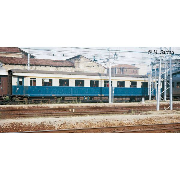 Rivarossi - Fs 4-p Treno Azzurro 2 Coaches Az13010 1946 Iiib (9/21) * - RIV-HR4324