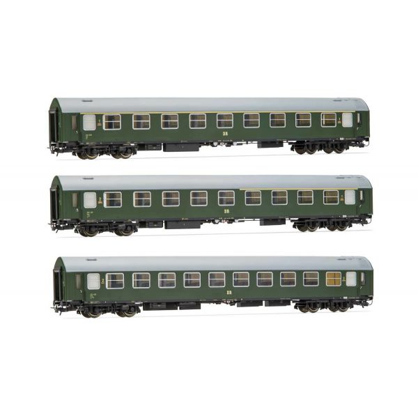 Rivarossi - Dr 3-p Coaches Contains Sleeperette Coach Iii (12/21) * - RIV-HR4327
